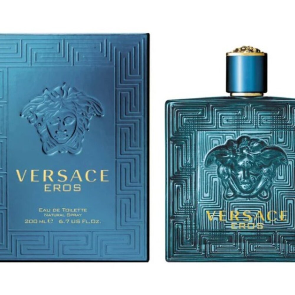 Versace Eros Men 6.7 OZ Eau De Toilette Spray By Versace